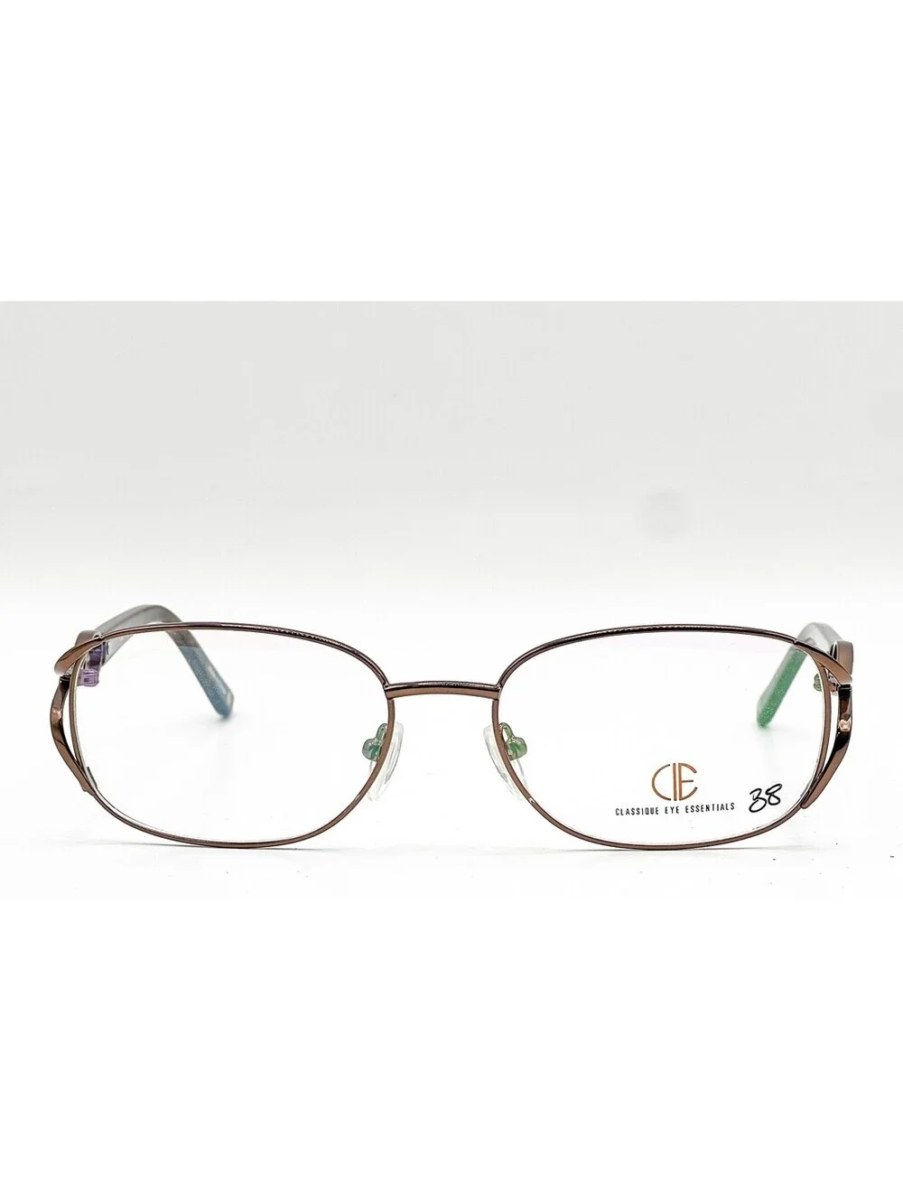 Classique Eye Essentials Sec119 C2 Bronze Authentic Eyeglasses 53-17-130
